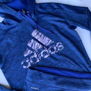 Adidas women’s XS hooded sweatshirt